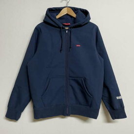 Supreme シュプリーム 長袖 パーカー Hooded Sweatshirt, Hoodie WINDSTOPPER Zip Up Hooded Sweatshirt スモールボックスロゴ 裏サーマル フルジップフーディー【USED】【古着】【中古】10091189