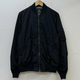 ALPHA アルファ ジャンパー、ブルゾン ジャケット、上着 Jacket TA1065-8201 MA-1 LIGHT ミリタリー フライト【USED】【古着】【中古】10091437