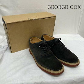GEORGE COX ジョージコックス 革靴 革靴 Leather Shoes SILAS SADDLE OX スエード レザー シューズ【USED】【古着】【中古】10091992