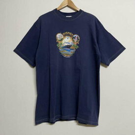 US古着 USフルギ 半袖 Tシャツ T Shirt Disney CRUISE LINE PANAMA CANAL CROSSING 2005 ショートスリーブ プリント Tシャツ【USED】【古着】【中古】10092629