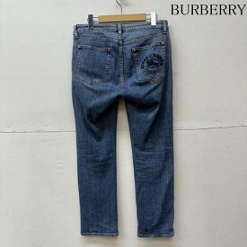 BURBERRY バーバリー デニム、ジーンズ パンツ Pants, Trousers Denim Pants, Jeans バック ポケット ロゴ 刺繍 デニム パンツ【USED】【古着】【中古】10093108