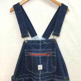 STUSSY ステューシー サロペット、オーバーオール サロペット・オーバーオール Overall POINTER W40 L32 made in USA ロゴ刺繡【USED】【古着】【中古】10093251