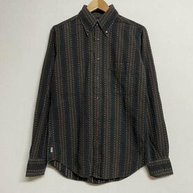 GOWEST ゴーウエスト 長袖 シャツ、ブラウス Shirt, Blouse GOWEST コットン ジャガード マルチストライプ 長袖 ボタンダウンシャツ C.OS9315【USED】【古着】【中古】10093598