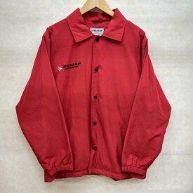 USED 古着 ジャンパー、ブルゾン ジャケット、上着 Jacket DUNLOP ダンロップ ロゴ プリント フリースライナー ナイロン コーチ【USED】【古着】【中古】10093811