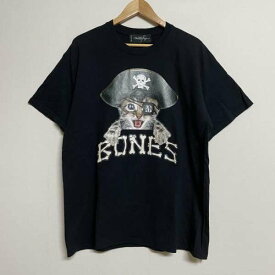 MILKBOY ミルクボーイ 半袖 Tシャツ T Shirt MILKBOY CAT BONES TEE 海賊ねこ グラフィック プリントTシャツ 20212204【USED】【古着】【中古】10094731