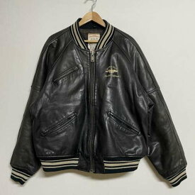 AVIREX U.S.A. アヴィレックス レザージャケット ジャケット、上着 Jacket AVIREX U.S.A American Classics オリジナル レザースタジアムジャンパー【USED】【古着】【中古】10095623