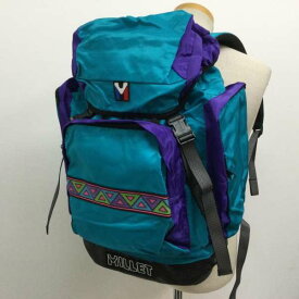 MILLET ミレー リュックサック、デイバッグ リュックサック、デイパック Backpack, Knapsack, Day Pack MO1335 Back Pak 35L ナイロン バックパック ターコイズ タグ付 623【USED】【古着】【中古】10095945