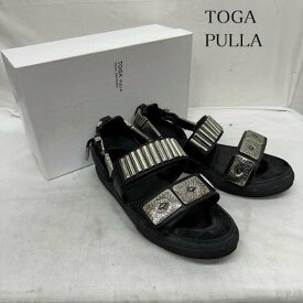 TOGA PULLA トーガ プルラ サンダル サンダル Sandals メタル コンチョ スニーカー サンダル 39【USED】【古着】【中古】10097313