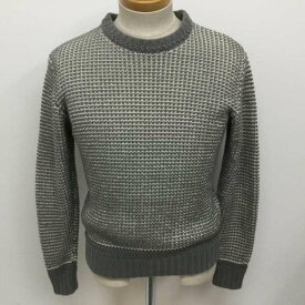 FLATHEAD フラットヘッド 長袖 ニット、セーター Knit, Sweater CLKT001 Club Label クラブレーベル KNIT CREW NECK クルーネック コットン ニットセーター【USED】【古着】【中古】10097597