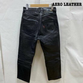 Aero Leather エアロレザー ボトムス ボトムス AERO LEATHER レザーパンツ Leather Pants ホースハイド 馬革 W29【USED】【古着】【中古】10098140