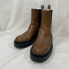 ZARA ザラ ショートブーツ ブーツ Boots Short Boots サイドゴアブーツ/チェルシーブーツ/ブラウン/39/25cm【USED】【古着】【中古】10098300