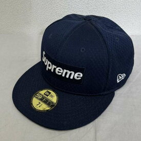 Supreme シュプリーム キャップ 帽子 Cap 18SS Mesh Box Logo メッシュ ボックスロゴ New Era ニューエラ 6パネル キャップ【USED】【古着】【中古】10098490