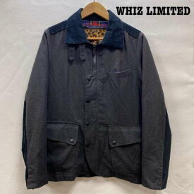 WHIZ LIMITED ウィズリミテッド ジャンパー、ブルゾン ジャケット、上着 Jacket WHIZ LIMITED ジップアップジャケット ライナー付き レオパード チェック コーデュロイ WZ-AW13-J-11 M【USED】【古着】【中古】10098524