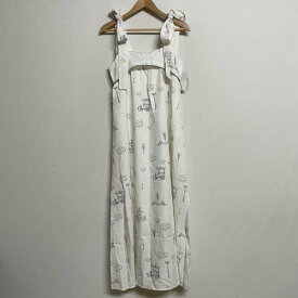 gelato pique ジェラートピケ ロングスカート ワンピース One-Piece Long Skirt gelato pique 肩リボン ジェラート柄ワンピース PWFO231301【USED】【古着】【中古】10099453