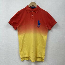 Polo by RALPH LAUREN ポロバイラルフローレン 半袖 ポロシャツ Polo Shirt 半袖 ポロシャツ 刺繍 ビッグポニー ロゴ グラデーション shirt カットソー【USED】【古着】【中古】10099760