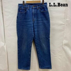 L.L.Bean エルエルビーン デニム、ジーンズ パンツ Pants, Trousers Denim Pants, Jeans L.L.Bean DOUBLE L RELAXED FIT フランネルライナー デニムパンツ チェック ジッパーフライ IDG RED【USED】【古着】【中古】10099955