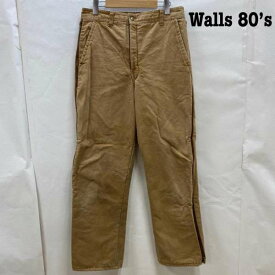 VINTAGE ヴィンテージ ワークパンツ、ペインターパンツ パンツ Pants, Trousers Work Pants, Cargo Pants, Painter's Pants Walls 80's USA製 ダック生地 ワークパンツ 中綿 キルティングライナー サイドジップ US古着 vintage ヴィンテージ【USED】【古着】【中古】10099959