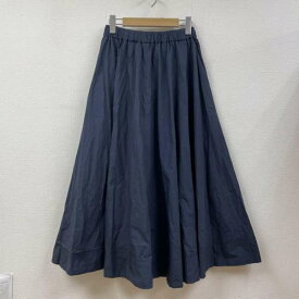 LE GLAZIK ル・グラジック ロングスカート スカート Skirt Long Skirt 19SS タック フレア スカート JL-5064 マキシ ロング 無地【USED】【古着】【中古】10100887