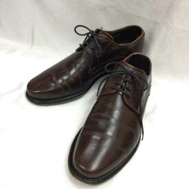 REGAL リーガル 革靴 革靴 Leather Shoes ビジネスシューズ 4ホール メンズ ブラウン レザー【USED】【古着】【中古】10101556