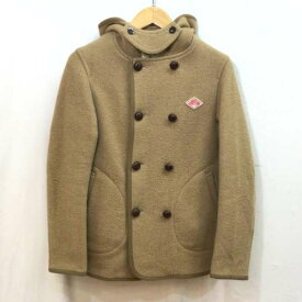 Danton ダントン コート一般 コート Coat ウールモッサー フード ダブルボタンジャケット jd-8245-wom【USED】【古着】【中古】10101698