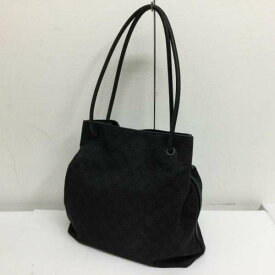 GUCCI グッチ トートバッグ トートバッグ Tote Bag 101341 GGデニム トートバッグ キャンバス×レザー【USED】【古着】【中古】10101809