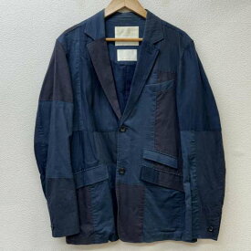 WHITE MOUNTAINEERING ホワイトマウンテニアリング ジャケット、ブレザー ジャケット、上着 Jacket 16SS WM1671221 コットン リネン レーヨン パッチワーク テーラード【USED】【古着】【中古】10101920