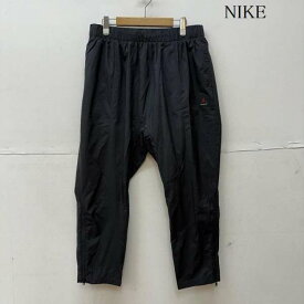 NIKE ナイキ ワークパンツ、ペインターパンツ パンツ Pants, Trousers Work Pants, Cargo Pants, Painter's Pants JORDAN BRAND ジョーダン ニーナ シャネル ナイロンジョガーパンツ DO4155-010【USED】【古着】【中古】10102529