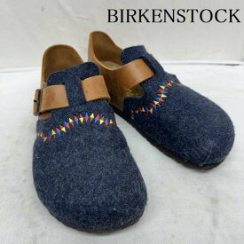 BIRKENSTOCK ビルケンシュトック サンダル サンダル Sandals LONDON ウールフェルト レザー サンダル【USED】【古着】【中古】10103323