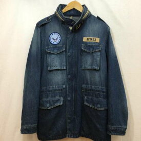 AVIREX アヴィレックス ジャンパー、ブルゾン ジャケット、上着 Jacket AVIREX アヴィレックス 6122067 デニム フィールドジャケット M-65 メンズ アウター【USED】【古着】【中古】10103355