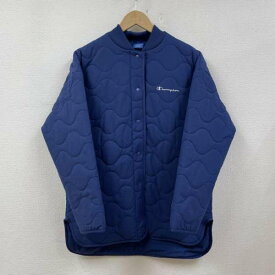 Champion チャンピオン ジャンパー、ブルゾン ジャケット、上着 Jacket 中綿 ジャケット キルト キルティング 長袖 ストレッチ スクリプトロゴ スポーツ CW-YS605【USED】【古着】【中古】10103633