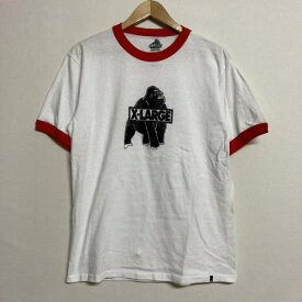 XLARGE エクストララージ 半袖 Tシャツ T Shirt メキシコ製 ロゴプリント 半袖 リンガーTシャツ【USED】【古着】【中古】10103971