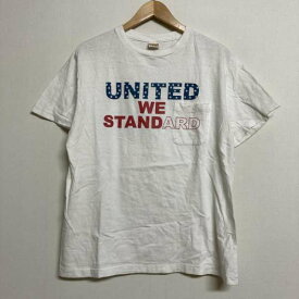 STANDARD CALIFORNIA スタンダード カリフォルニア 半袖 Tシャツ T Shirt Standard California UNITED WE STANDARD ロゴプリント 半袖 ポケットTシャツ【USED】【古着】【中古】10104241
