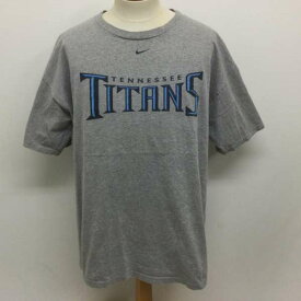 NIKE ナイキ 半袖 Tシャツ T Shirt メキシコ製 00's TENESSEE TITANS テネシー タイタンズ ロゴプリント クルーネック 半袖Tシャツ【USED】【古着】【中古】10104355