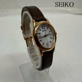 SEIKO セイコー アナログ（クォーツ式） 腕時計 Watch Analog (Quartz) オーバルフェイス V117-0CR0 ソーラー 腕時計 3針式【USED】【古着】【中古】10105163