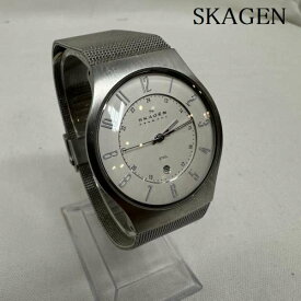 SKAGEN スカーゲン アナログ（クォーツ式） 腕時計 Watch Analog (Quartz) 233XLSS カービングメッシュ クオーツ 腕時計【USED】【古着】【中古】10105169