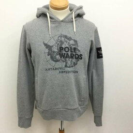 POLEWARDS ポールワーズ 長袖 パーカー Hooded Sweatshirt, Hoodie PW28-JW72 フロントデカロゴ プルオーバーパーカー【USED】【古着】【中古】10105218