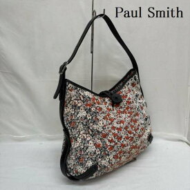 Paul Smith ポールスミス ショルダーバッグ ショルダーバッグ Shoulder Bag ショルダーバッグ 花柄 キャンバス レザー【USED】【古着】【中古】10105255