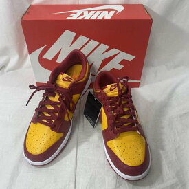 NIKE ナイキ スニーカー スニーカー Sneakers DD1391-701 DUNK LOW RETRO MIDAS GOLD/TOUGH RED-WHITE US10.5/28.5cm【USED】【古着】【中古】10105354