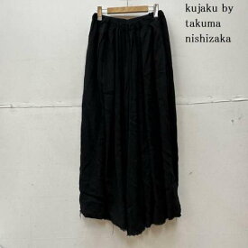 USED 古着 サルエルパンツ パンツ Pants, Trousers Sarrouel Pants, Drop Crotch Pants kujaku by takuma nishizaka ダメージ 加工 ハカマ 袴 ワイド パンツ【USED】【古着】【中古】10105502