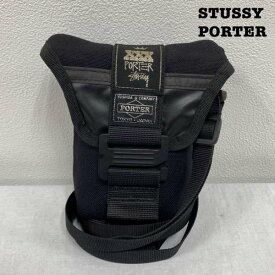 STUSSY ステューシー ショルダーバッグ ショルダーバッグ Shoulder Bag STUSSY × PORTER ポーター 30周年記念 コラボ マルチポーチ ショルダーバッグ【USED】【古着】【中古】10105708