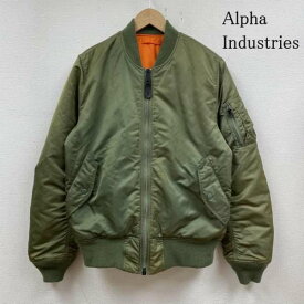 Alpha Industries アルファ インダストリー ジャンパー、ブルゾン ジャケット、上着 Jacket 20004-203 MA-1 フライト ジャケット 厚手 ジップアップ ブルゾン【USED】【古着】【中古】10105724