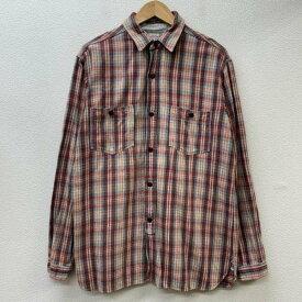 WAREHOUSE ウエアハウス 長袖 シャツ、ブラウス Shirt, Blouse ビッグサイズ チェック柄 フランネル ワーク【USED】【古着】【中古】10105914