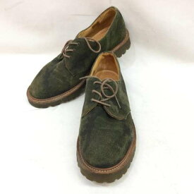 Dr.Martens ドクターマーチン 革靴 革靴 Leather Shoes AW004 迷彩 スウェード 3ホール 3EYES【USED】【古着】【中古】10106204