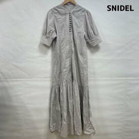 SNIDEL スナイデル ロングスカート ワンピース One-Piece Long Skirt SNIDEL 2022ss コットン ブラウス ロング ワンピース SWFO22036【USED】【古着】【中古】10106341