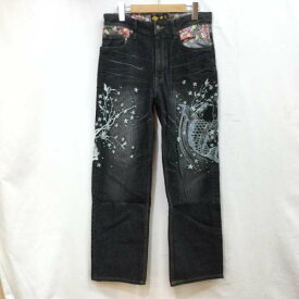 USED/古着 USED古着 デニム、ジーンズ パンツ Pants, Trousers Denim Pants, Jeans 雅結 和柄 刺繍 鯉 LOT 1ハー1501【USED】【古着】【中古】10106384