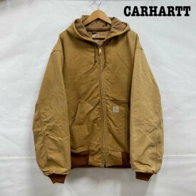 Carhartt カーハート ジャンパー、ブルゾン ジャケット、上着 Jacket Carhartt USA Thermal Lined Duck Active Hoodie Jacket J131-BRN XL【USED】【古着】【中古】10106452