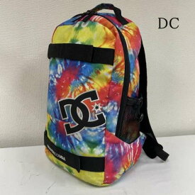 DC ディーシー リュックサック、デイバッグ リュックサック、デイパック Backpack, Knapsack, Day Pack リュック バックパック デイバッグ 総柄 タイダイ 5130J701 ロゴ 刺繍【USED】【古着】【中古】10106540