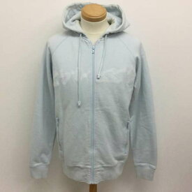 STUSSY ステューシー 長袖 パーカー Hooded Sweatshirt, Hoodie ロゴ フルジップパーカー【USED】【古着】【中古】10106591