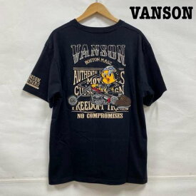 VANSON ヴァンソン 半袖 Tシャツ T Shirt ルーニー・テューンズ LOONEY TUNES コラボ TWEETY XL【USED】【古着】【中古】10106665