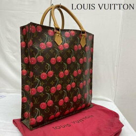 LOUIS VUITTON ルイヴィトン トートバッグ トートバッグ Tote Bag サック プラ トートバッグ モノグラム チェリー M95010 村上隆【USED】【古着】【中古】10107131